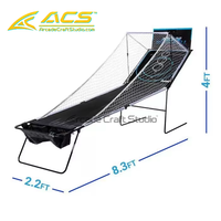 Arcade Craft Studio ACS-0068-S pour machine de jeu d'arcade, mini bowling électronique en fer avec comptage des points, portable, pour enfants et familles, LED