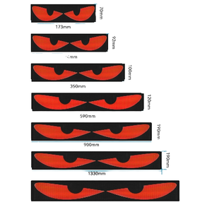 Thông minh app-kiểm soát <span class=keywords><strong>LED</strong></span> Đăng Board RGB xe tải quảng cáo hiển thị linh hoạt 2.5 mét 12V USB di chuyển kính chắn gió mắt cửa hàng bán lẻ - Product Image 3