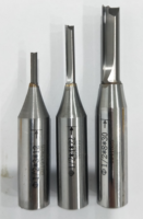 Tungsten Steel TCT Double Flutes Cnc Bits 12.7mm Shank 2F mata lurus Cnc Milling Cutter ODM & OEM didukung