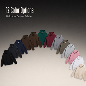 Sweat-shirts à capuche unisexes de haute qualité, 400 GSM, poids lourd, vierges, personnalisables avec logo, en molleton, coupe oversize pour hommes - Product Image 6