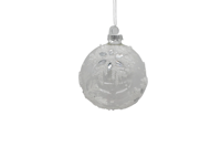 Handgemaakt kerstglas voor boomversieringen, hangende ornamenten, kleine stukjes, geschilderde balletjes voor het raam, antieke imitatie