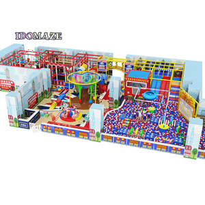 Mall <span class=keywords><strong>Play</strong></span> Centre Set pakaian bermain anak, pusat pesta ulang tahun komersial untuk balita, bermain lembut petualangan dalam ruangan - Product Image 4