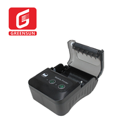 Printer Mini Portabel Nirkabel USB JK-5802P 58mm, Printer Thermal Receipt 58mm BT untuk Android