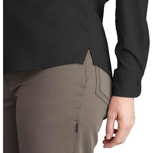 Camisa de trabajo de manga larga para mujer Red Kap, antiestática, transpirable, reflectante, de talla grande, hecha de nailon de poliéster para trabajadores de la construcción - Product Image 4
