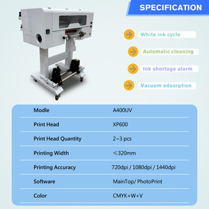 2024 <b>PRINT</b> Multifunction UV Dtf Printer A3 30cm A1 60cm With Automatic Laminator Printing <b>Machine</b> for Small Business - Product Image 4