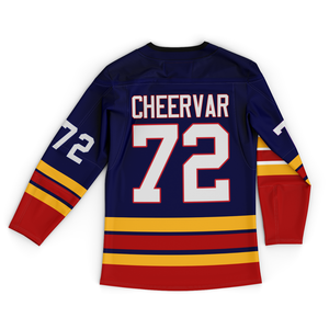 OEM Personnalisé Conçu Hockey Sur Glace Maillot Chemises pour Adultes Sublimation Technique Personnalisé Nom De L'équipe - Product Image 4