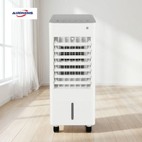 Ventilateur rafraîchisseur d'air portable Airwens pour extérieur avec réservoir d'eau de 12 L, faible bruit, contrôlé par application, économie d'énergie