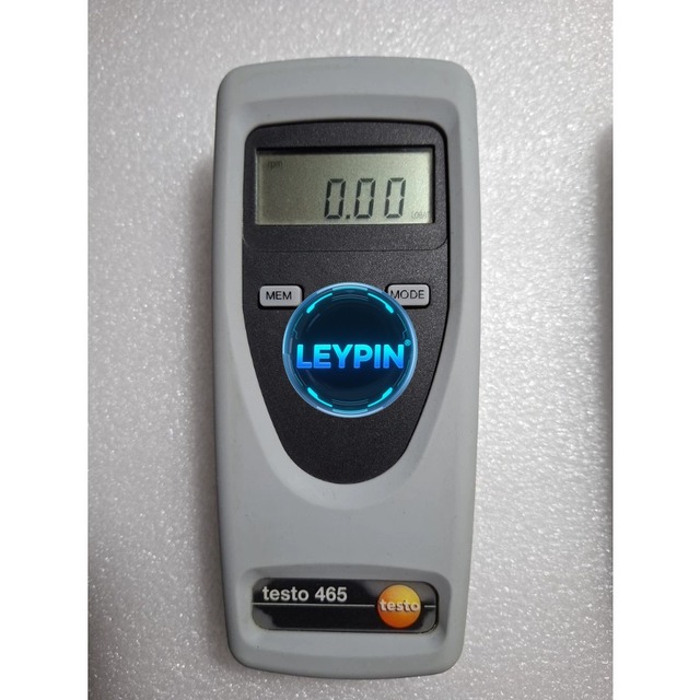 Testo 465 Optical Non-Contact RPM Meter Electronic Speed Measuring Instrument with LCD Display for Speed Measurements    ytdi