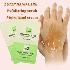Ensemble gommage et crème apaisants pour les mains - Extrait de Centella, réglisse et propolis - Apaise les rougeurs, répare les peaux irritées - Product Image 1