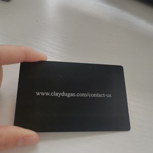 งานแกะสลักเลเซอร์0.5มม. 0.8มม. สำหรับงานปาร์ตี้วันเกิดเปล่ามาตรฐานนามบัตรโลหะอโนไดซ์ตามสั่ง - Product Image 3