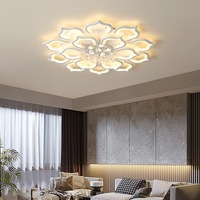 JACKSUN-Plafonnier LED en Cristal à Haute Sensibilité pour Salon et Chambre à coucher