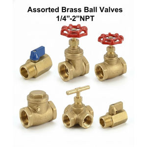 วาล์วปิด-เปิดทองเหลือง YOD พร้อมฟังก์ชันระบบน้ำหยด ขนาด 1/2 นิ้ว ถึง 2 นิ้ว แบบ PEX BSPT วาล์วบอลฟอร์จสำหรับน้ำ แก๊ส น้ำมัน - Product Image 4