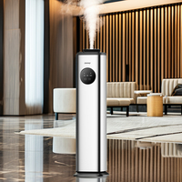 Diffuseur d'arômes commercial sans eau 1000 ml pour hall d'hôtel, sur pied, contrôle Tuya, vente en gros, diffuseur d'arômes à air froid pour CVC