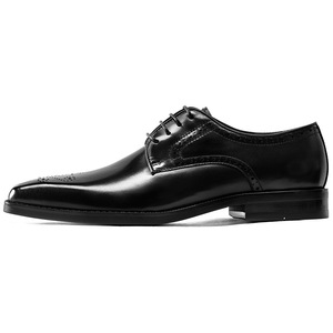 Zapatos de Vestir para Hombre de Alta Calidad, Estilo Casual Británico, Zapatos Oxford de Moda, Nuevos Zapatos de Boda de Cuero Genuino para Hombre - Product Image 3