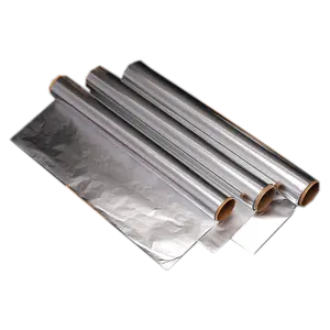 Mirror 36 Microns Aluminum Foil Container Nepal 38mm Induction Aluminum Foil Pell off Aluminum Foil