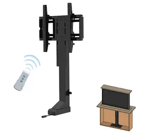 Motorisierter TV-Lift Versteckter PopUp-Dropdown-TV-Hebe mechanismus Fernbedienung unter dem Bett oder der Küche 32 "bis 60" motorisierter TV-Ständer lift