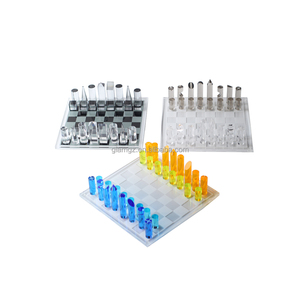 <span class=keywords><strong>Jeu</strong></span> <span class=keywords><strong>d</strong></span>'échecs et de dames <span class=keywords><strong>en</strong></span> cristal de lucite, <span class=keywords><strong>jeu</strong></span> <span class=keywords><strong>d</strong></span>'échecs <span class=keywords><strong>en</strong></span> <span class=keywords><strong>verre</strong></span> noir et transparent, plateau <span class=keywords><strong>d</strong></span>'échecs portable - Product Image 6
