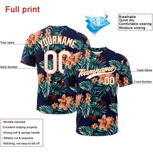 Camiseta de Béisbol Personalizada con Impresión Completa, Uniforme Deportivo Unisex que Absorbe la Humedad para Hombres, Mujeres y Niños - Product Image 3