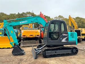 Second-<b>hand</b> Kobelco SK75 Excavator Used <b>Mini</b> Excavator Kobelco SK70SR SK60SR Excavator - Product Image 2