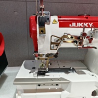 Machine à coudre industrielle JUKKY JK500-01D avec coupe-fil 5 fils et moteur 550W 220V pour sweat-shirts, sous-vêtements et soutiens-gorge