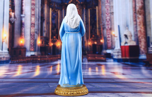 Statue de la <span class=keywords><strong>Vierge</strong></span> <span class=keywords><strong>Marie</strong></span> en Résine Classique de 21,3 cm, Notre-Dame de l'Espoir, Cadeau Religieux en Gros - Product Image 3
