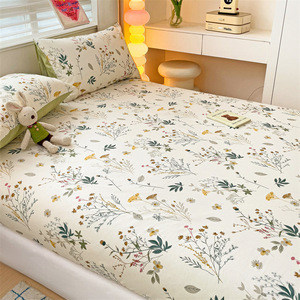 Juego <span class=keywords><strong>de</strong></span> Ropa <span class=keywords><strong>de</strong></span> Cama Infantil <span class=keywords><strong>de</strong></span> 3 Piezas 100% Algodón, Estilo Fresco, Lindos Estampados <span class=keywords><strong>de</strong></span> Dibujos Animados, Sábana Ajustable Suave y Duradera, Fundas <span class=keywords><strong>de</strong></span> Almohada Hipoalergénicas - Product Image 1