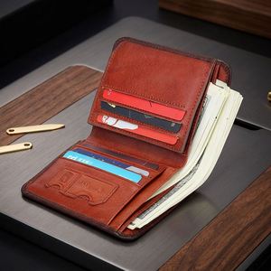 Portefeuilles en cuir de luxe pour hommes, vente en gros, de marque, fins et élégants - Product Image 1