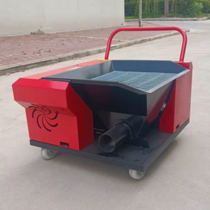 Vente directe d'usine, mini-pompe à béton portable avec moteur, petite pompe à mortier pour les projets de construction - Product Image 1