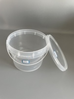 Ember Plastik 2.5L Putih Transparan Laris Manis Harga Murah