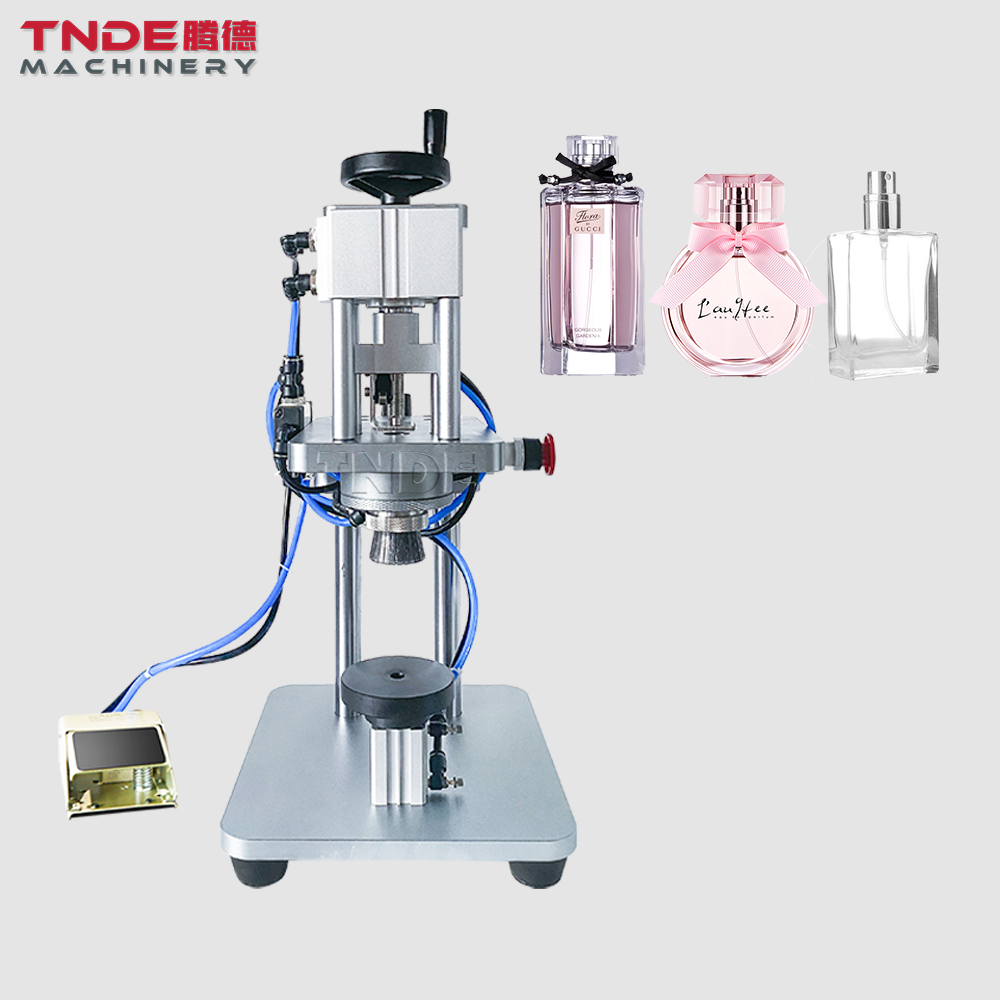 TD-PPC perfume bottle crimping machine small machines for home business
