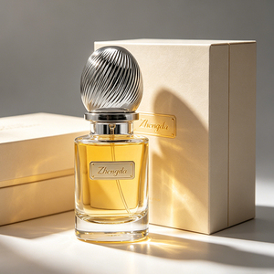 Bouteilles de parfum classiques à col serti, <span class=keywords><strong>vente</strong></span> chaude directe usine, 30ml 50ml 100ml, flacons portables minimalistes en verre avec pulvérisateur à pression - Product Image 1