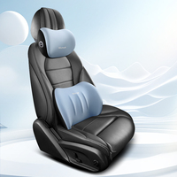 Polyester-Memory-Schaum Lendenwirbelstütze Kopfstützkissen Auto-Sitz Nackenstützkissen Atmungsaktives Weiches Universelles Auto-Innenraum-Zubehör