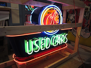 Aangepast Ontwerp Verlicht <span class=keywords><strong>Neon</strong></span> Glas Teken Waterdicht Bar Auto Teken Voor Gebouwen & Winkels Decoratie - Product Image 5