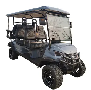 Helios 2024 New Model 6 seater Aluminum Frame 72V lithium battery electric golf cart