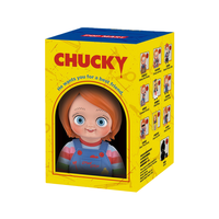 POPMART Original Limited Chucky Franchise Series Figures Series Vinyl Plush-made Blind Box Cadeaux de Noël et d'Halloween
