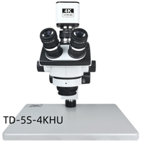 Microscopio Digital Binocular Estéreo SANQTID, Microscopio Electrónico Trinocular de Laboratorio para Reparación de Teléfonos Móviles