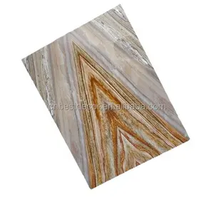 UV PVC Marble Sheet Hot Sale High Glossy High Quality Waterproof UV Wall Panel