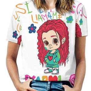 Camiseta Unisex, diseño personalizado, nueva manana, pulsera bnonito, white <span class=keywords><strong>karol</strong></span>, moda - Product Image 2