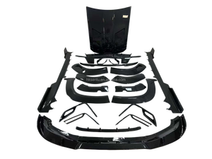 ชุดแต่งกันชน XM Widebody คุณภาพสูง คาร์บอนสีดำ ดิฟฟิวเซอร์ลิปหน้า สปอยเลอร์ซุ้มล้อ ฝากระโปรง ติดตั้งง่าย 100% ตรงรุ่น ใหม่ - Product Image 2