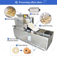 Machine de production automatique de biscuits miniatures en forme de cookie, fabrication de biscuits italiens, craquelins en Chine