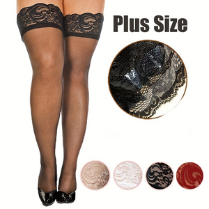 Ingrosso Bodystocking da Donna, Collant, Lingerie Sexy, <span class=keywords><strong>Calze</strong></span> di Seta, <span class=keywords><strong>Calze</strong></span> Trasparenti con Cucitura Posteriore, <span class=keywords><strong>Calze</strong></span> Autoportanti in Pizzo per Donna - Product Image 1