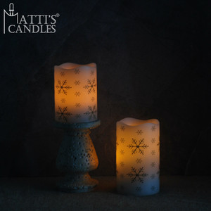 De alta calidad y la protección del medio ambiente led sin llama velas de Navidad set 2 - Product Image 5