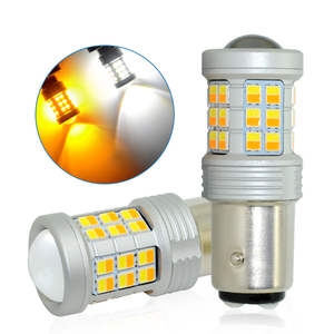 G-View <strong>Dual</strong> <strong>Color</strong> 1157 BAY15D P21/5W <strong>LED</strong> <strong>Bulb</strong> White/Red Amber <strong>Switchback</strong> Lamp Car DRL Turn Signal Light 2835 36SMD - Product Image 1
