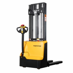 Apilador Eléctrico de <span class=keywords><strong>1.5T</strong></span> con Certificación CE, Elevador Eléctrico Automático, Apilador de Palés Eléctrico, Gran Venta - Product Image 2