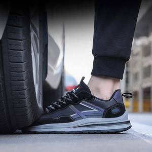 2024 Gaomi Summer Atmungsaktive Sicherheits schuhe mit EVA-Innen sohle und Zehen kappe Fabrik Großhandel Günstige Bau arbeits schuhe - Product Image 5