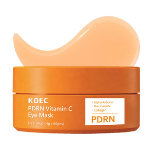 แผ่นมาส์กใต้ตาวิตามินซีสีส้มเพื่อผิวกระจ่างใส 60 ชิ้น PDRN คอลลาเจนคริสตัลมาส์กใต้ตา ลดอาการบวม ลดริ้วรอย ช่วยเติมความชุ่มชื้นอย่างล้ำลึก - Product Image 5
