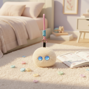 Robot jouet intelligent en peluche douce Ruiguan, modèle GPT, contrôle par application WiFi, interactif vocal, compagnon émotionnel pour enfants - Product Image 2