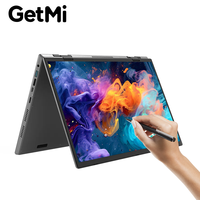 Portátil GetMi Yoga de 14 Pulgadas con Pantalla Táctil N95 Giratoria, 16 GB, 512 GB, 2240*1440 IPS, Carcasa de Metal, Windows 10, 1 Año de Garantía