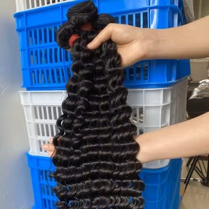 ผมอินเดียดิบเกรด 15 แบบไม่ผ่านกระบวนการ  ผู้จำหน่ายผมเวอร์จิน  จัดเรียงเกล็ดผม  ผมตรงแบบ Bone Straight  แบบมัด  ทอแบบด้วยเครื่องจักร  น้ำหนัก 90-100 กรัม - Product Image 1