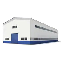 Hangar en structure métallique préfabriquée OEM, abri métallique économique, entrepôt en acier, entrepôt préfabriqué en structure métallique